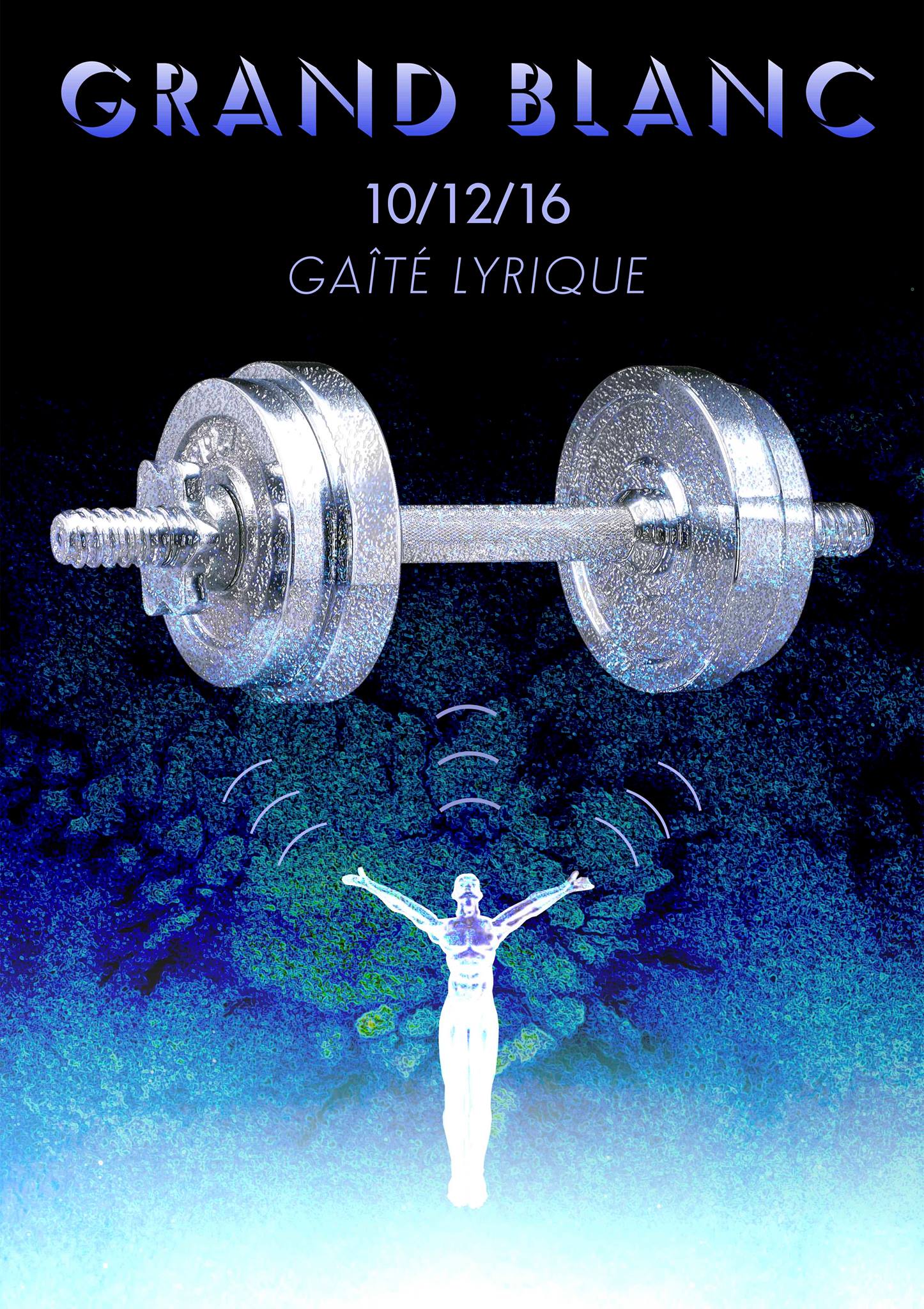 Grand Blanc en concert à la Gaîté Lyrique le 10/12/16