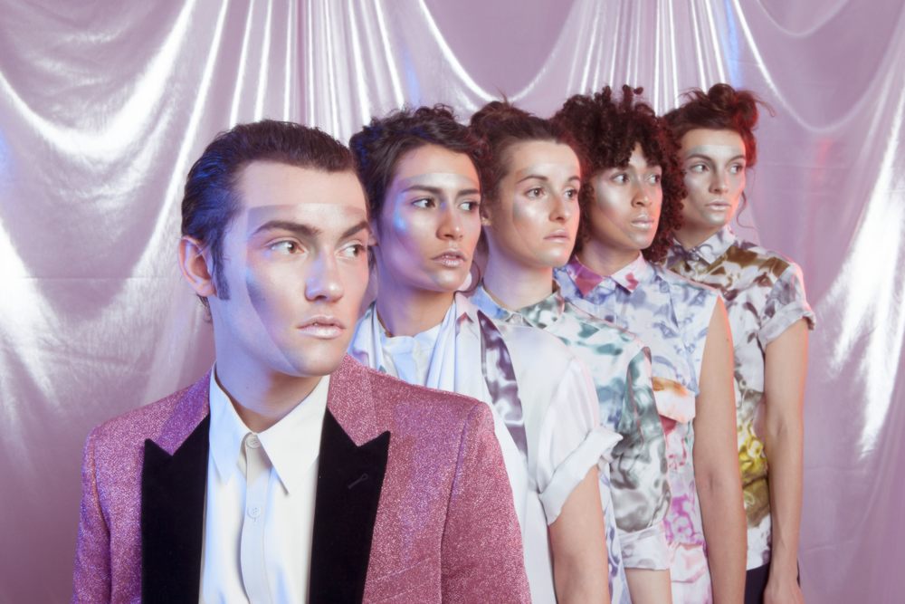 MOODOÏD_full band_pink background_landscape (c) 2014 FIONA TORRE.jpg